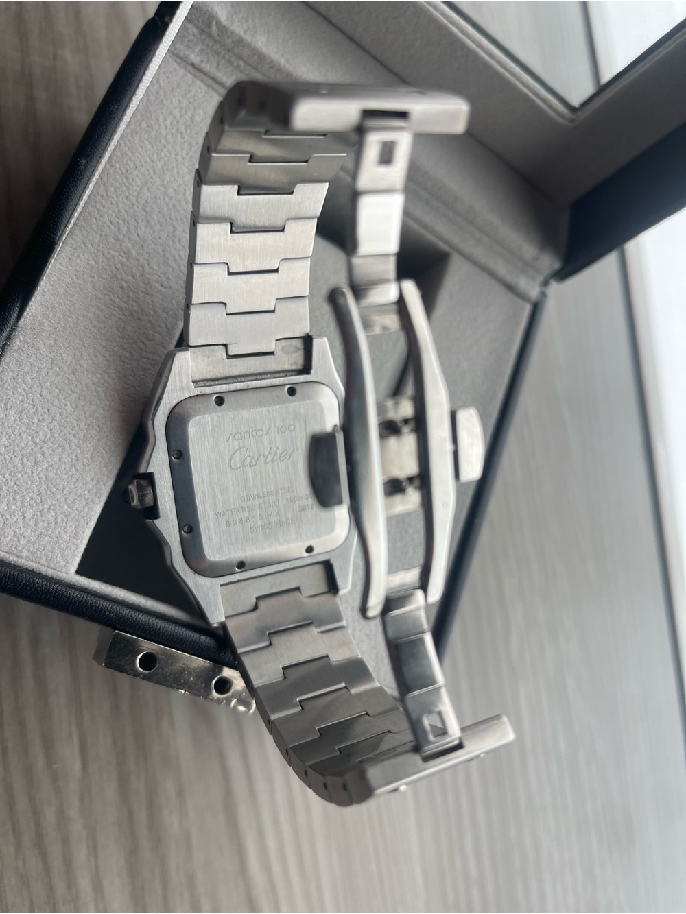 Cartier Men's Silver Stainless Steel Watch with White Dial - Picture 8 of 9